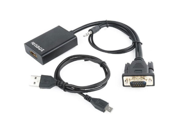 Перехідник VGA to HDMI Cablexpert