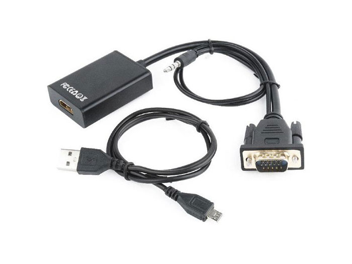 Перехідник VGA to HDMI Cablexpert