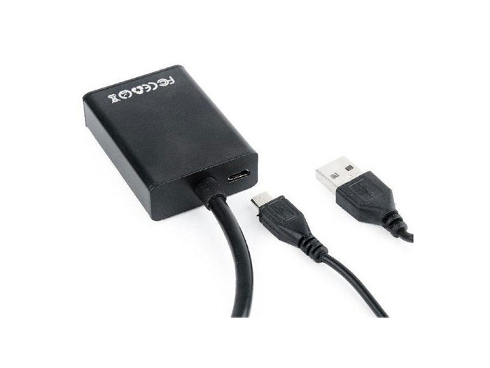 Перехідник VGA to HDMI Cablexpert